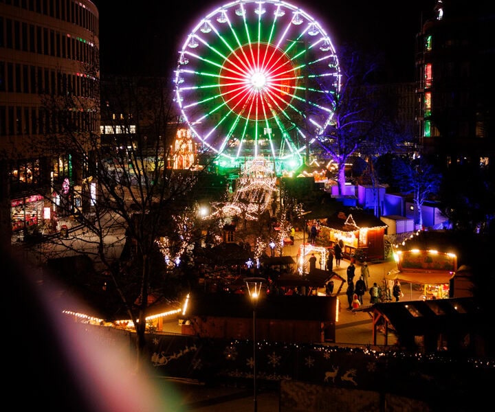 FotoWalk Innenstadt TWL Winterlichter Weihnachtsmarkt Ludwigshafen