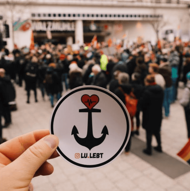 LU_Sticker LU.LEBT Sticker Stadt Ludwigshafen