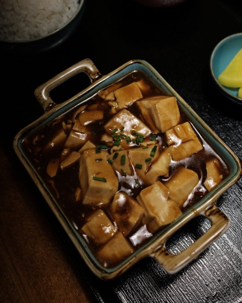 Tofu Gericht im Reiwa Ludwigshafen