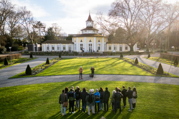 Gruppenbild beim FotoWalk im Ebertpark