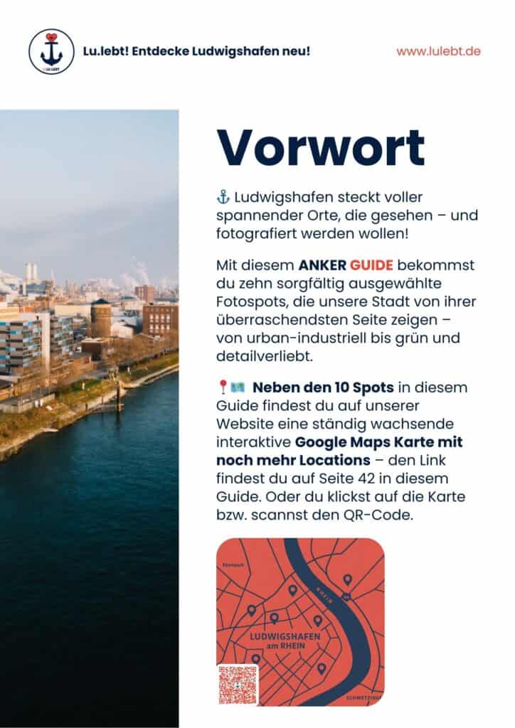 Vorwort des Anker Guides mit Erklär Text