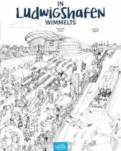 Wimmelbuch Ludwigshafen Entwurf des Covers