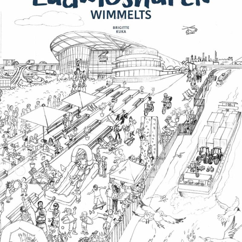 Wimmelbuch Ludwigshafen Entwurf des Covers