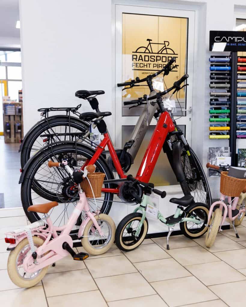 Kinderfahrräder bei Radsport Fecht