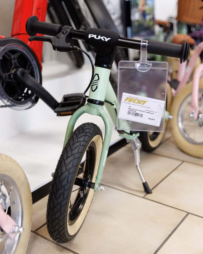 Radsport Fecht Kinderlaufrad in mintgrün