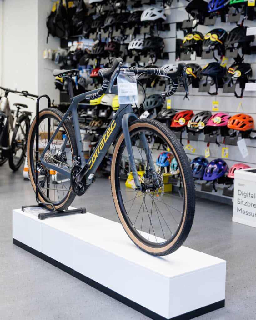 Radsport Fecht Gravel Bike bei als Exponat bei Radsport Fecht in Ludwigshafen Friesenheim