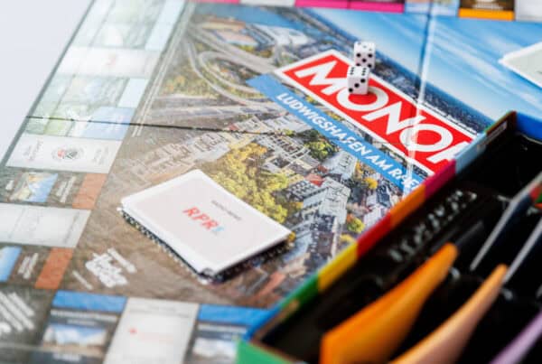 Spielbrett Monopoly Ludwigshafen