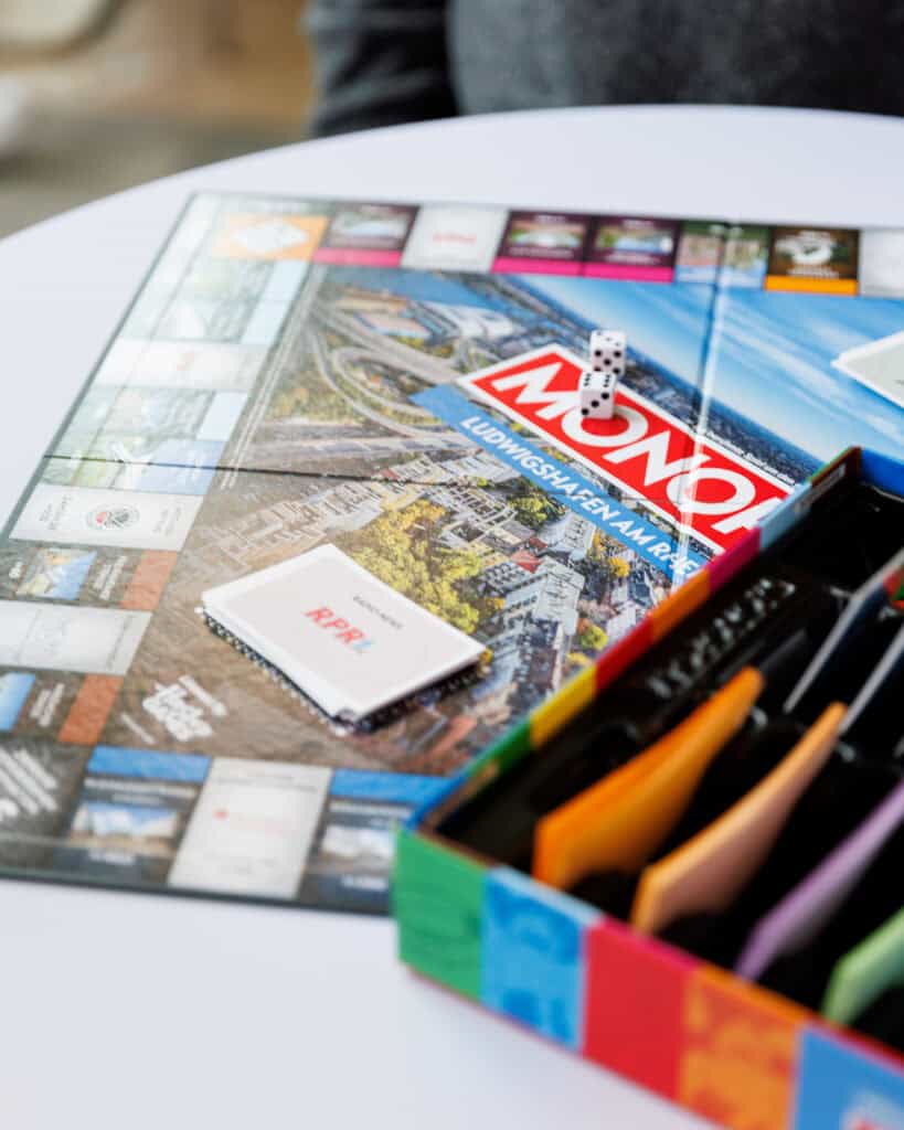 Spielbrett Monopoly Ludwigshafen