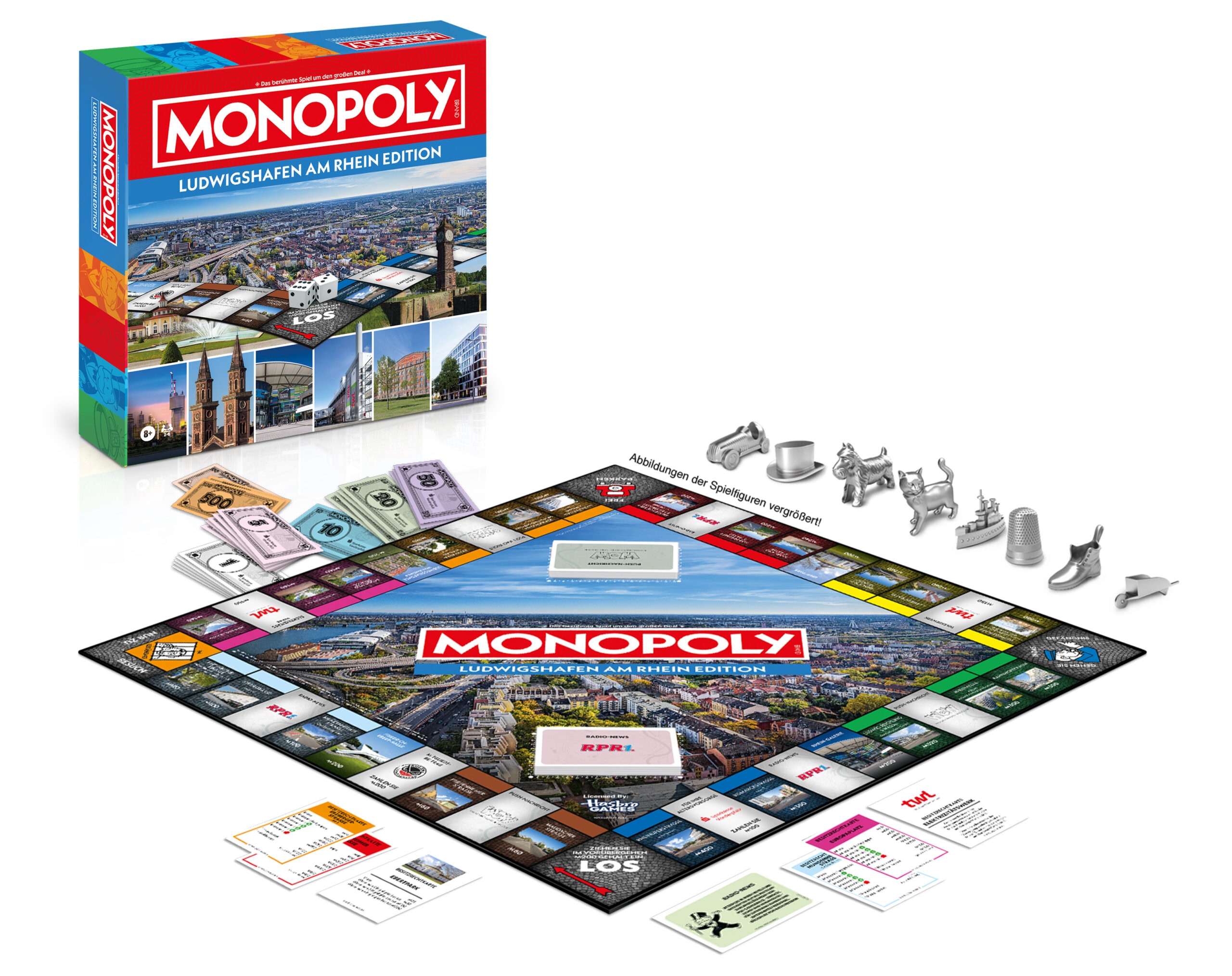 Monopoly Ludwigshafen Spielbrett
