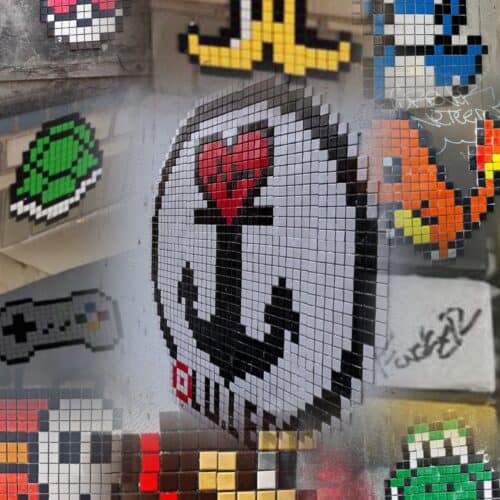 Zusammenstellung Pixel Arts Ludwigshafen