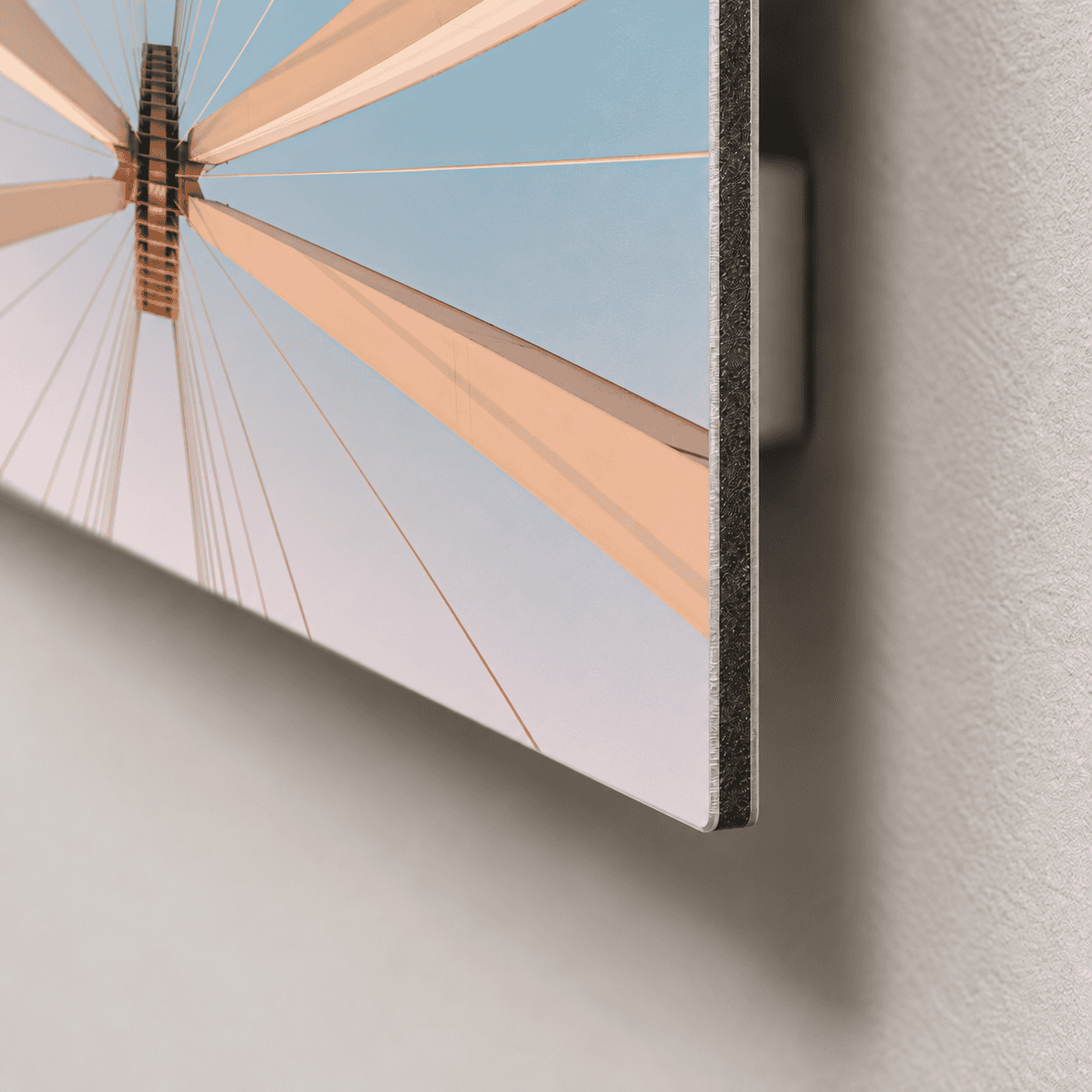 Materialkante mit Pylon
