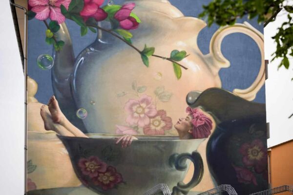 Let Forever Be – Wandkunst von Natalia Rak in Ludwigshafen